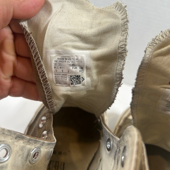 Converse x Carhartt Chuck Taylor All-Star WIP Hamilton Brown Mens 6 Womens 8 - Picture 3 of 11